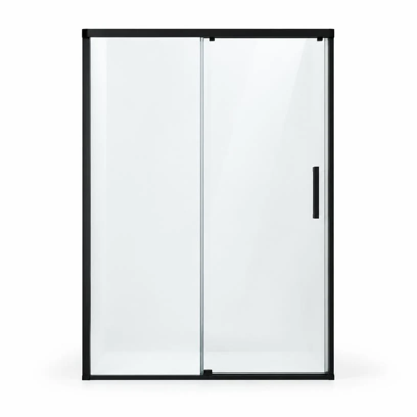 Box de banheiro em acabamento preto